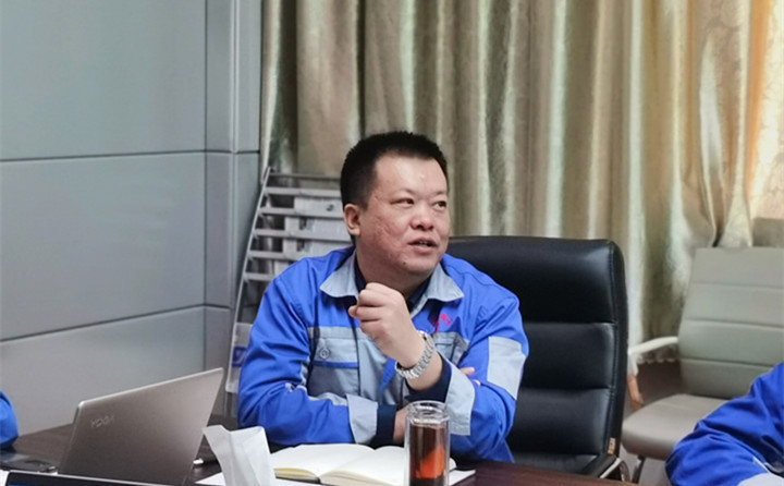 孫總對(duì)會(huì)議做了總結(jié)
